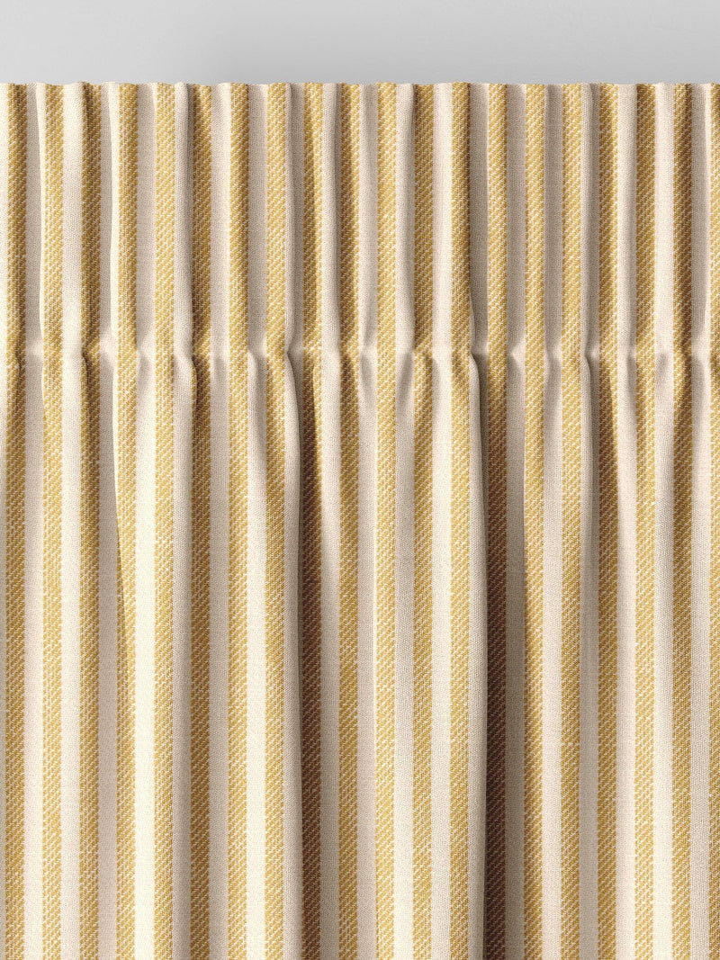Next yellow stitch stripe curtains - British product