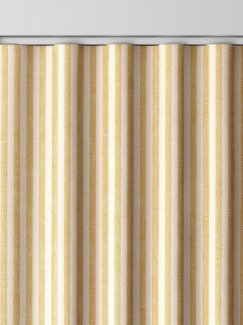 Next yellow stitch stripe curtains - British product