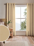 Next yellow stitch stripe curtains - British product