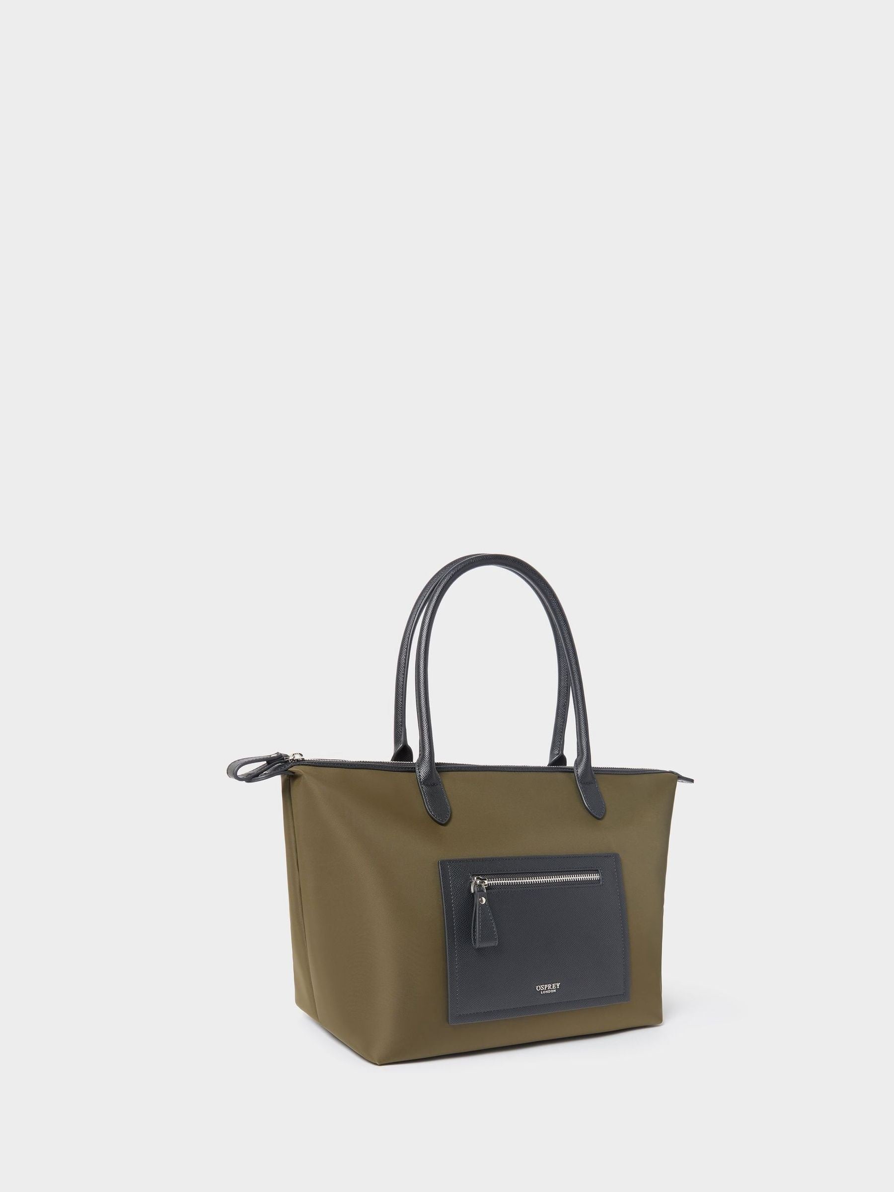 Osprey London Green Linear Tote Bag, UK version