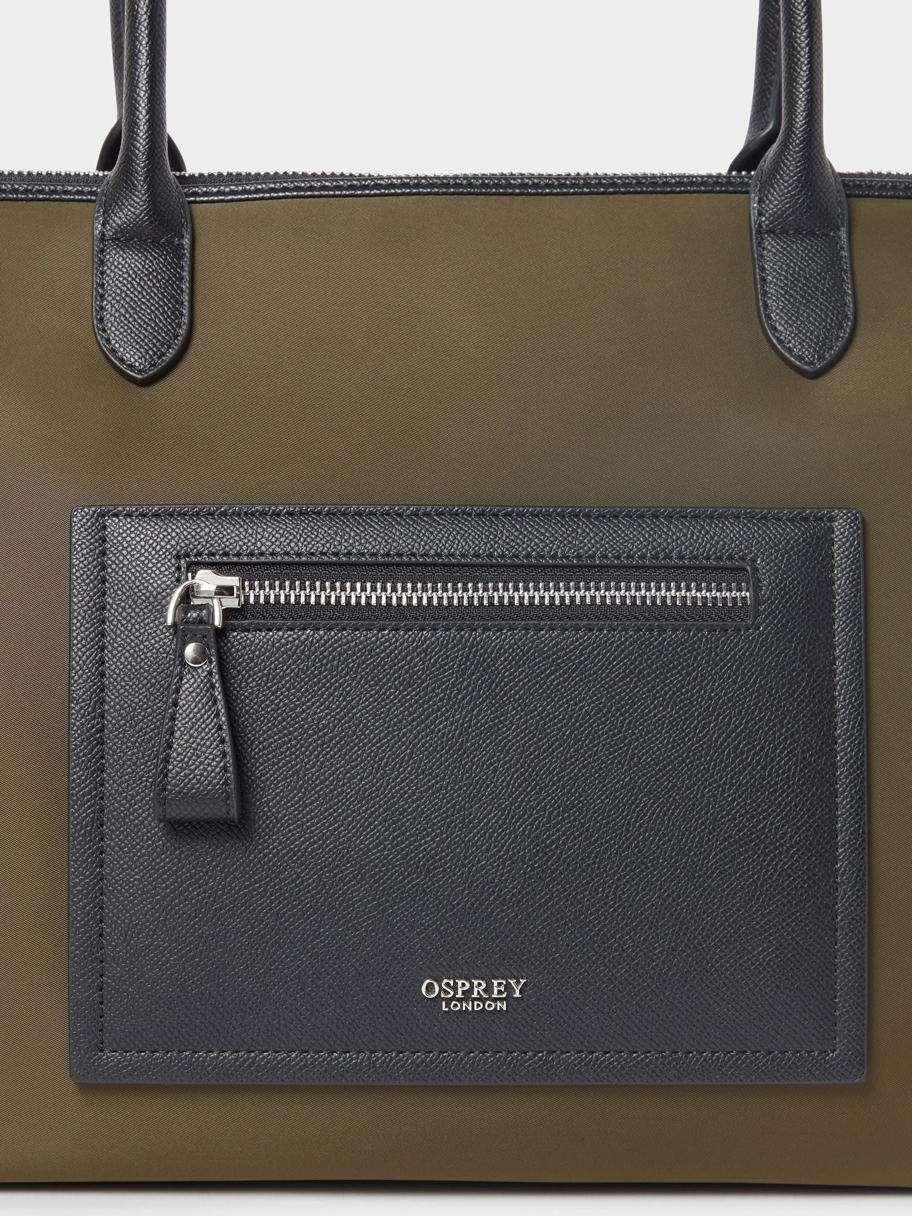 Osprey London Green Linear Tote Bag, UK version