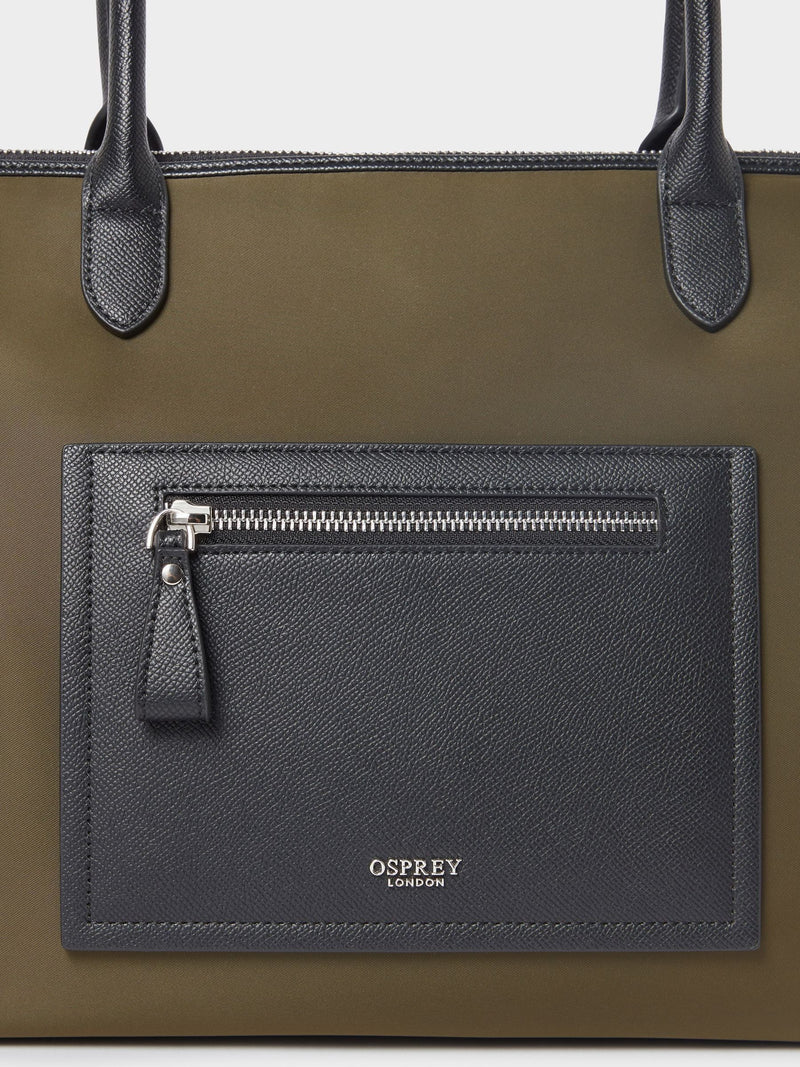 Osprey London Green Linear Tote Bag, UK version