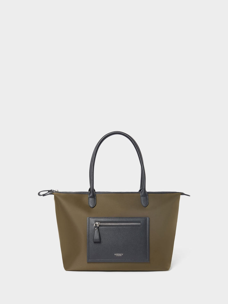 Osprey London Green Linear Tote Bag, UK version