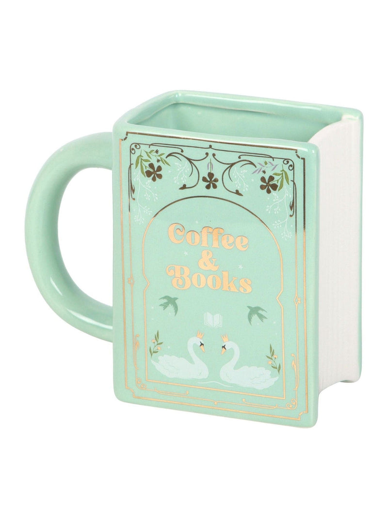 Something Different green book-shaped mug 450ml, imported from the UK