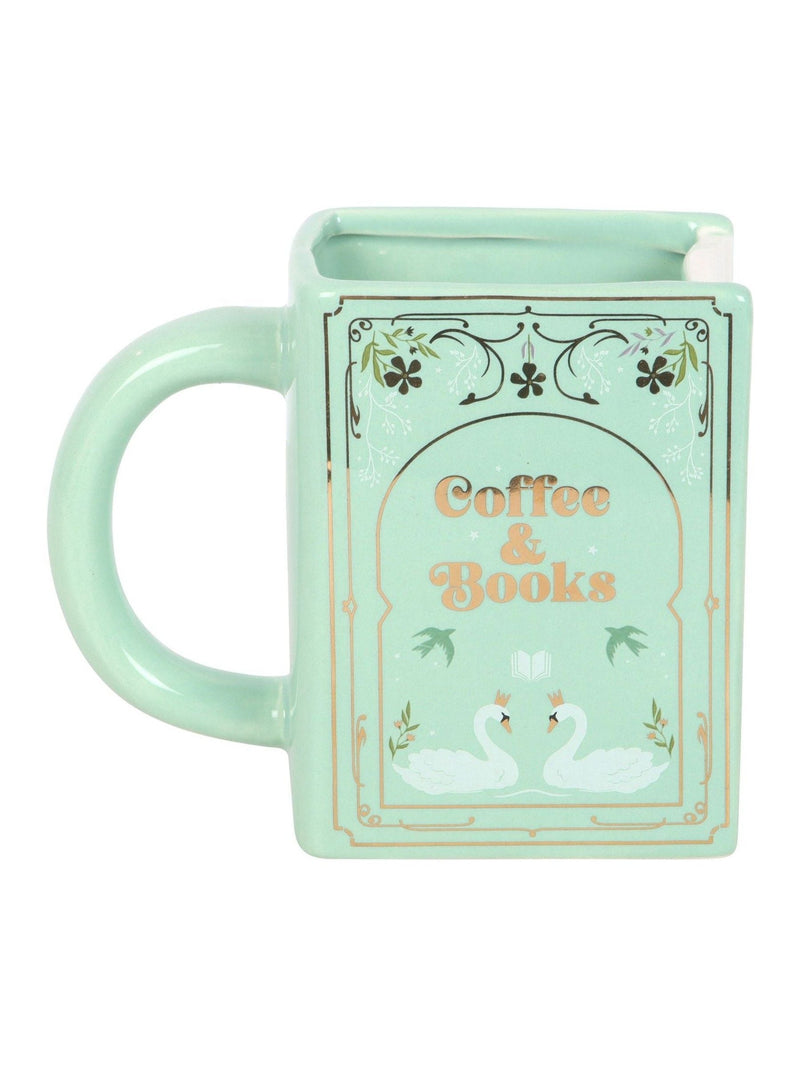 Something Different green book-shaped mug 450ml, imported from the UK