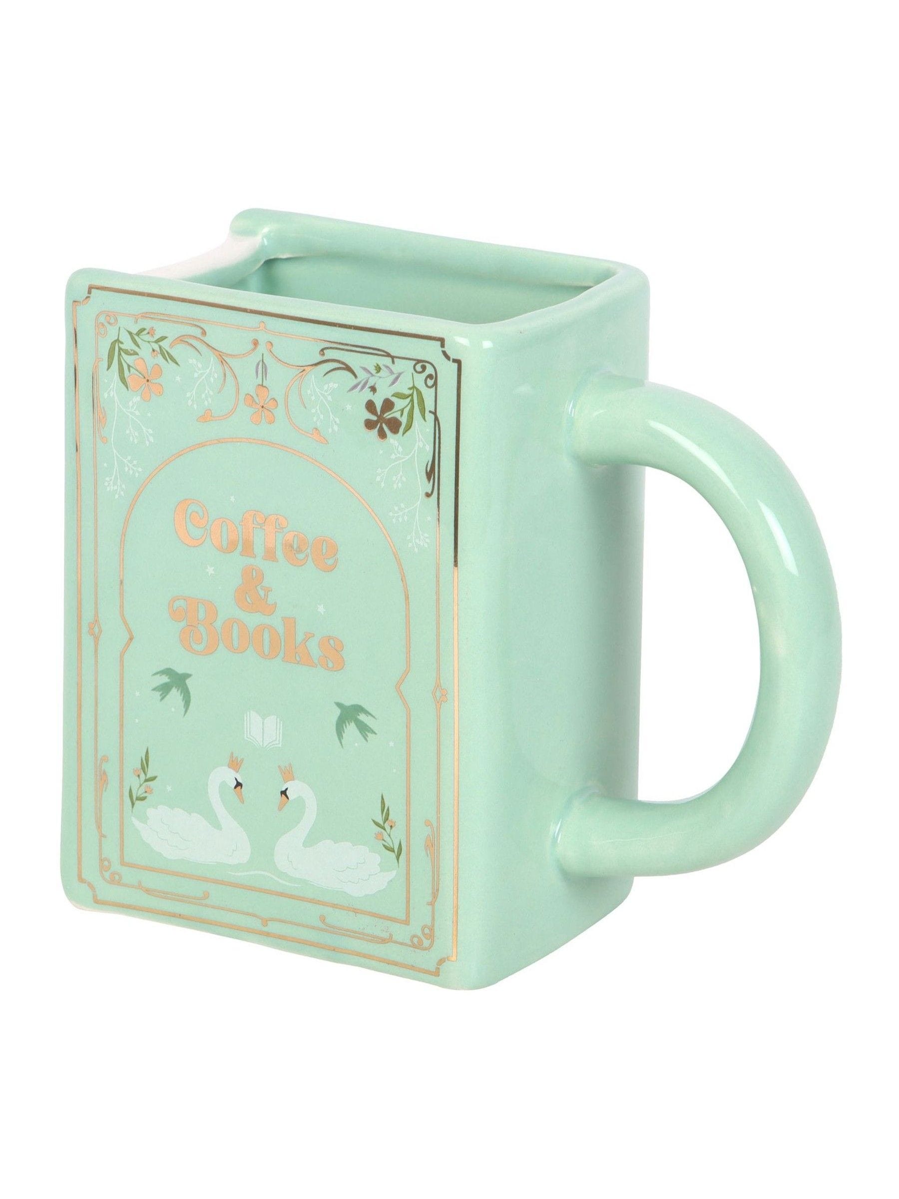 Something Different green book-shaped mug 450ml, imported from the UK