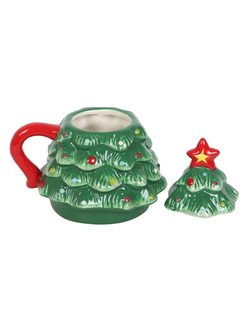 Something Different green nostalgic Christmas tree mug 500ml, UK version