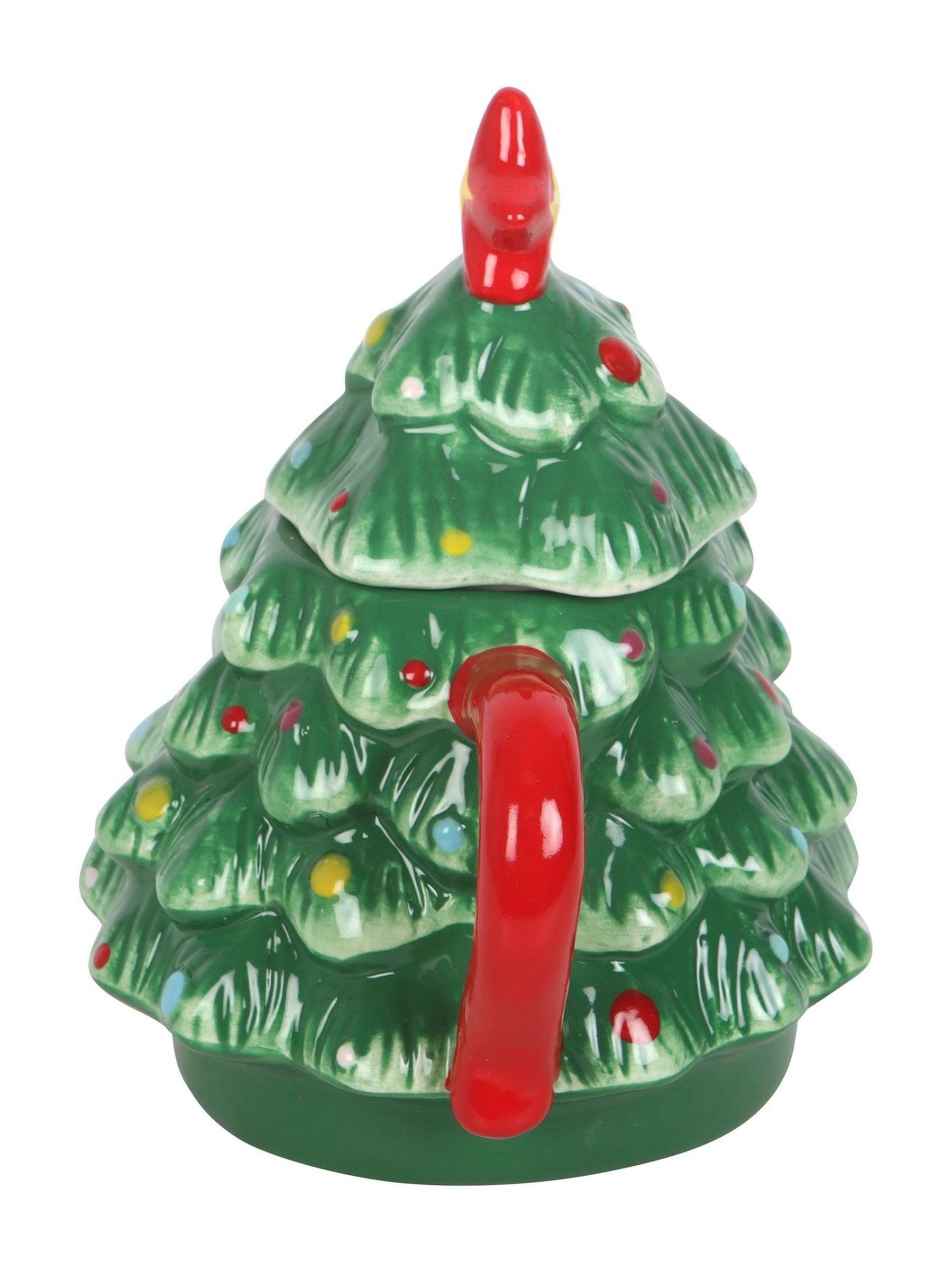 Something Different green nostalgic Christmas tree mug 500ml, UK version