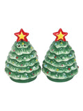 Something Different ceramic Christmas tree salt and pepper shakers, imported from the UK