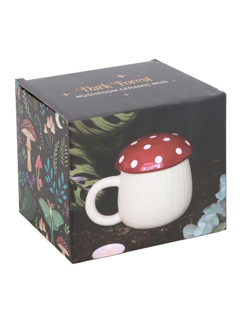 Something Different cream mushroom shaped mug 380ml, UK version