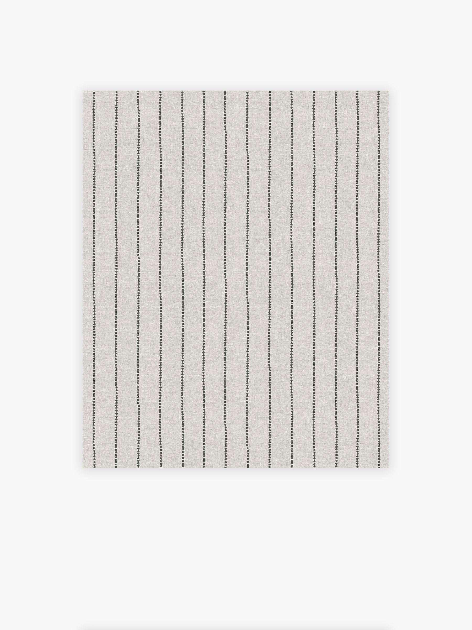 Assembled Pin Stripe Natural wallpaper sample A4 (British brand)