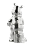Widdop silverplated Winnie the Pooh money box 14.5cm (British brand)