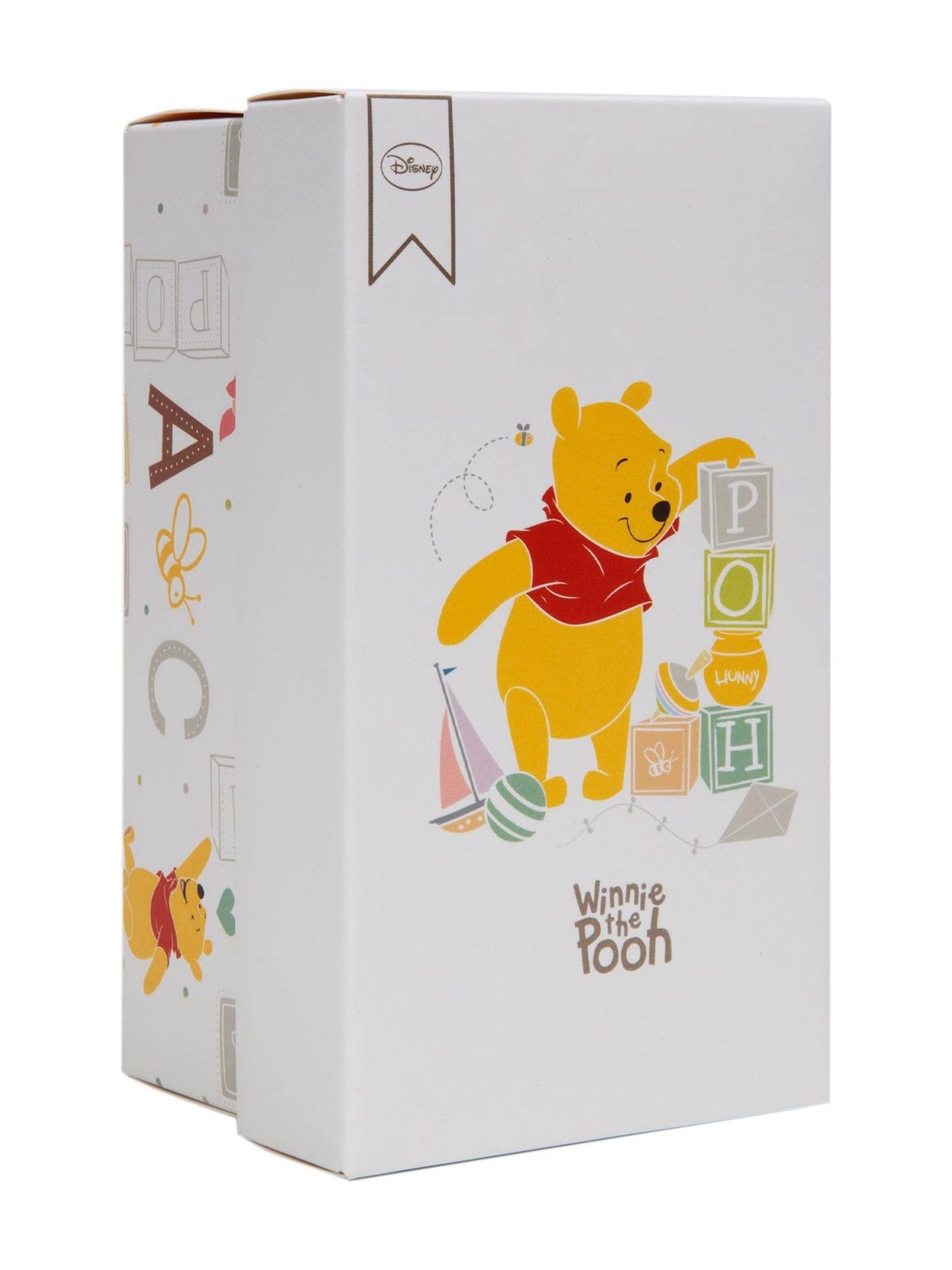 Widdop silverplated Winnie the Pooh money box 14.5cm (British brand)