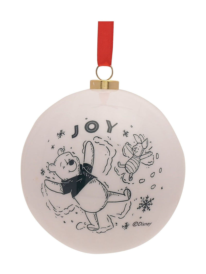 Widdop Disney Winnie the Pooh baubles set of 12, UK version