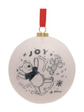 Widdop Disney Winnie the Pooh baubles set of 12, UK version