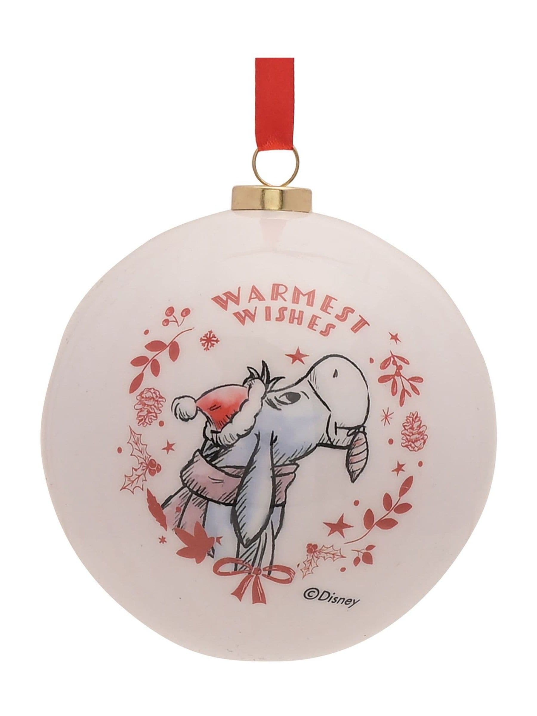 Widdop Disney Winnie the Pooh baubles set of 12, UK version