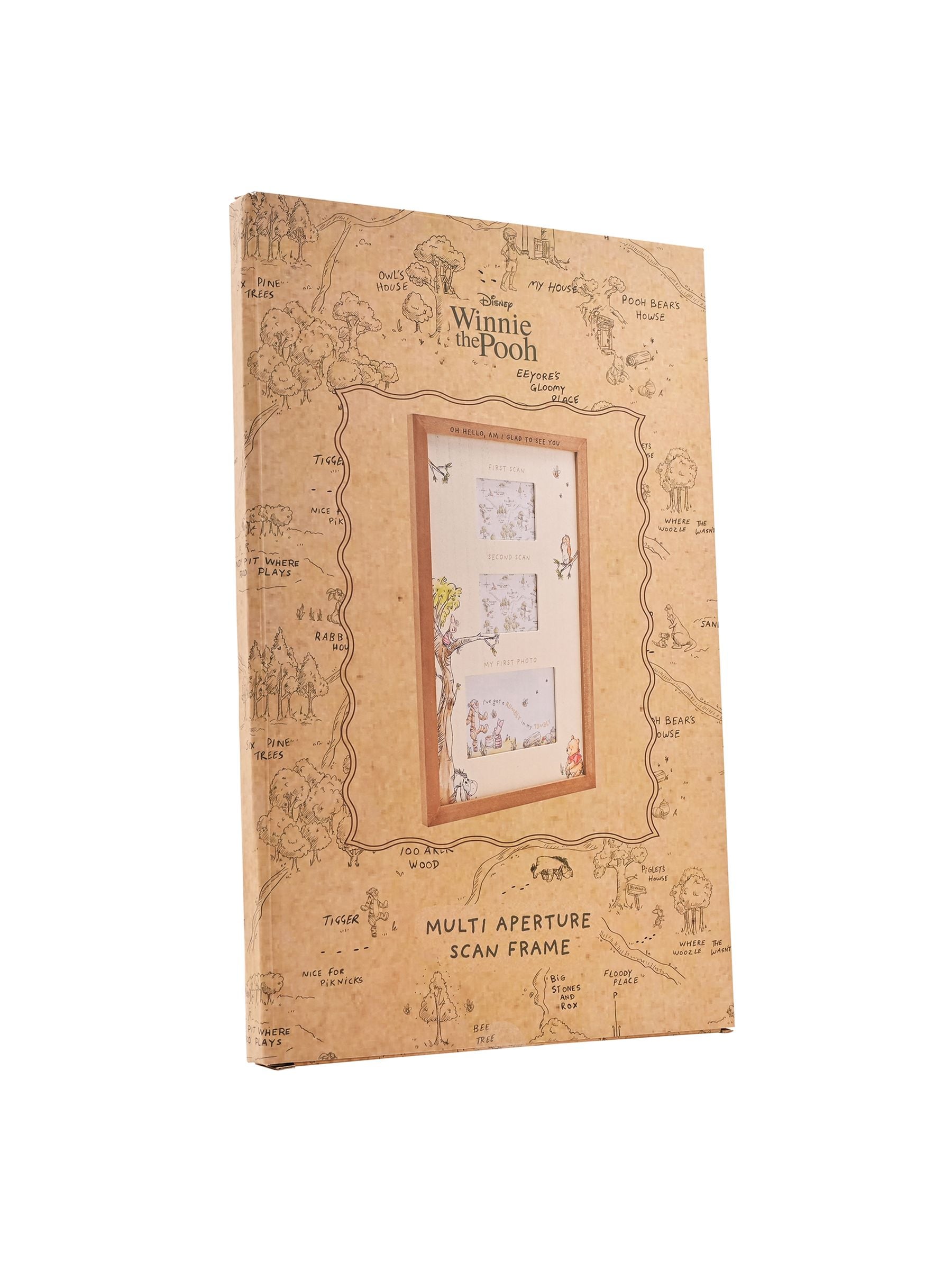 Widdop Disney Winnie the Pooh multi aperture scan frame - British product