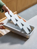 Joseph Joseph tiered cutlery organiser in Light Stone, large (British brand)