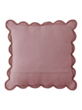 Laura Ashley Old Rose pink scalloped cushion 43x43cm (British brand)