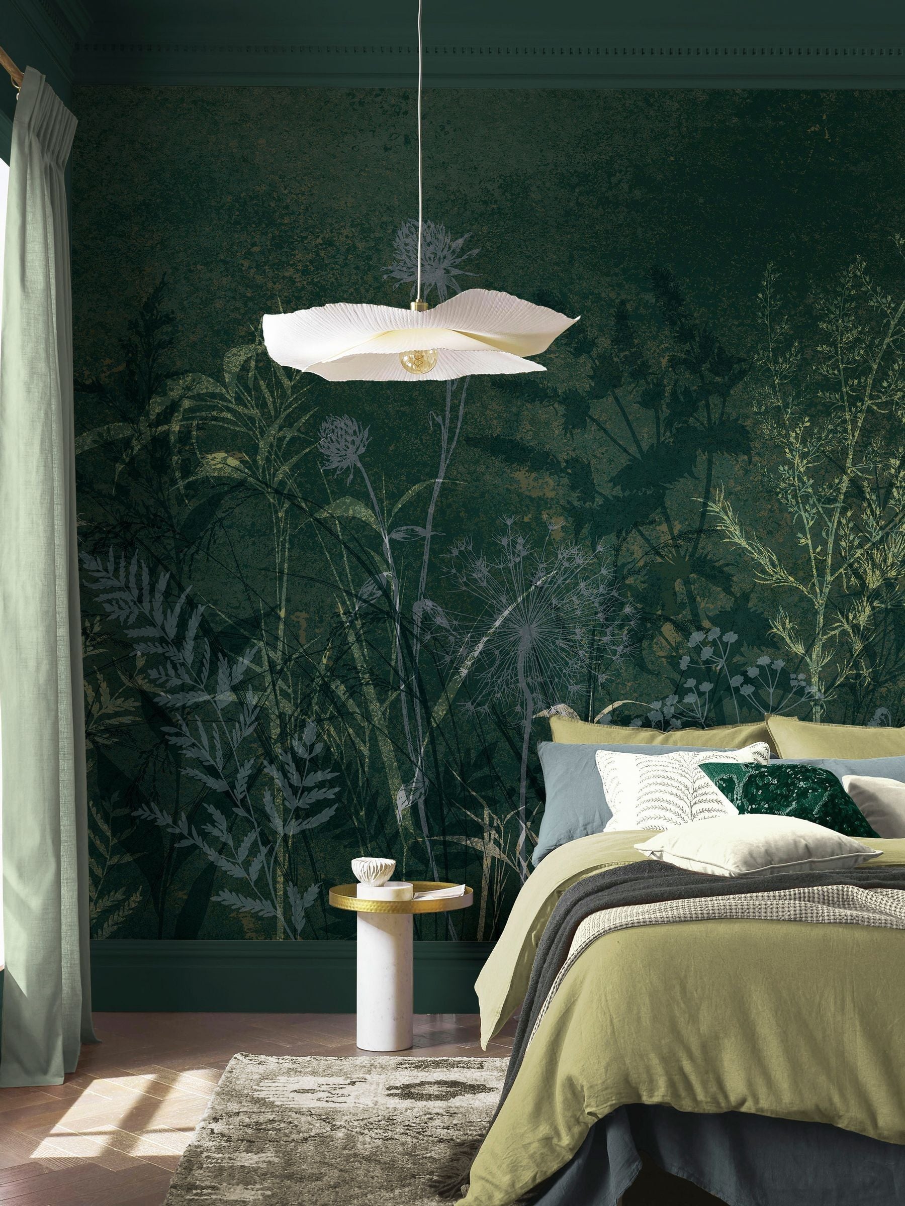 Graham & Brown Emerald Restore Fixed Size Mural 2.5m x 4m