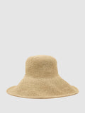 Reiss Annetta straw-effect wide-brim hat with beaded strap (British brand)