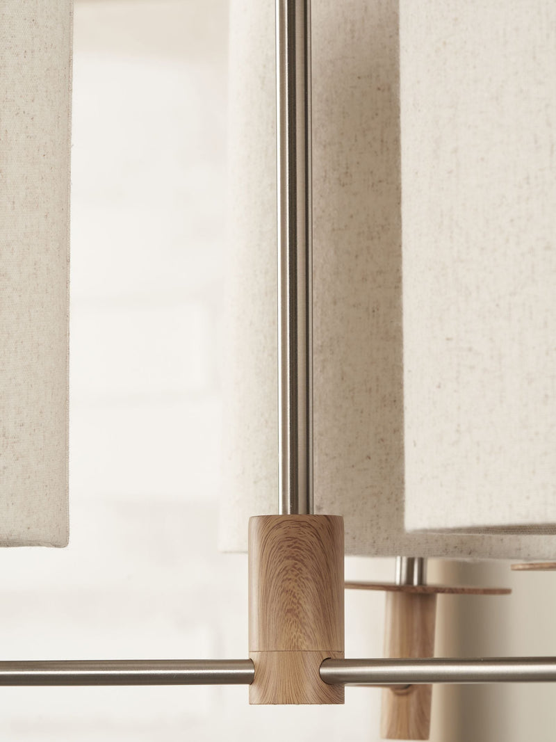 Pacific Natural Bonham pendant light, imported from the UK