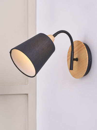 Next Pacific Black Juna Metal Wall Light- Buy online at McGrocer