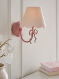 Pink Bow Rechargeable Wall Light