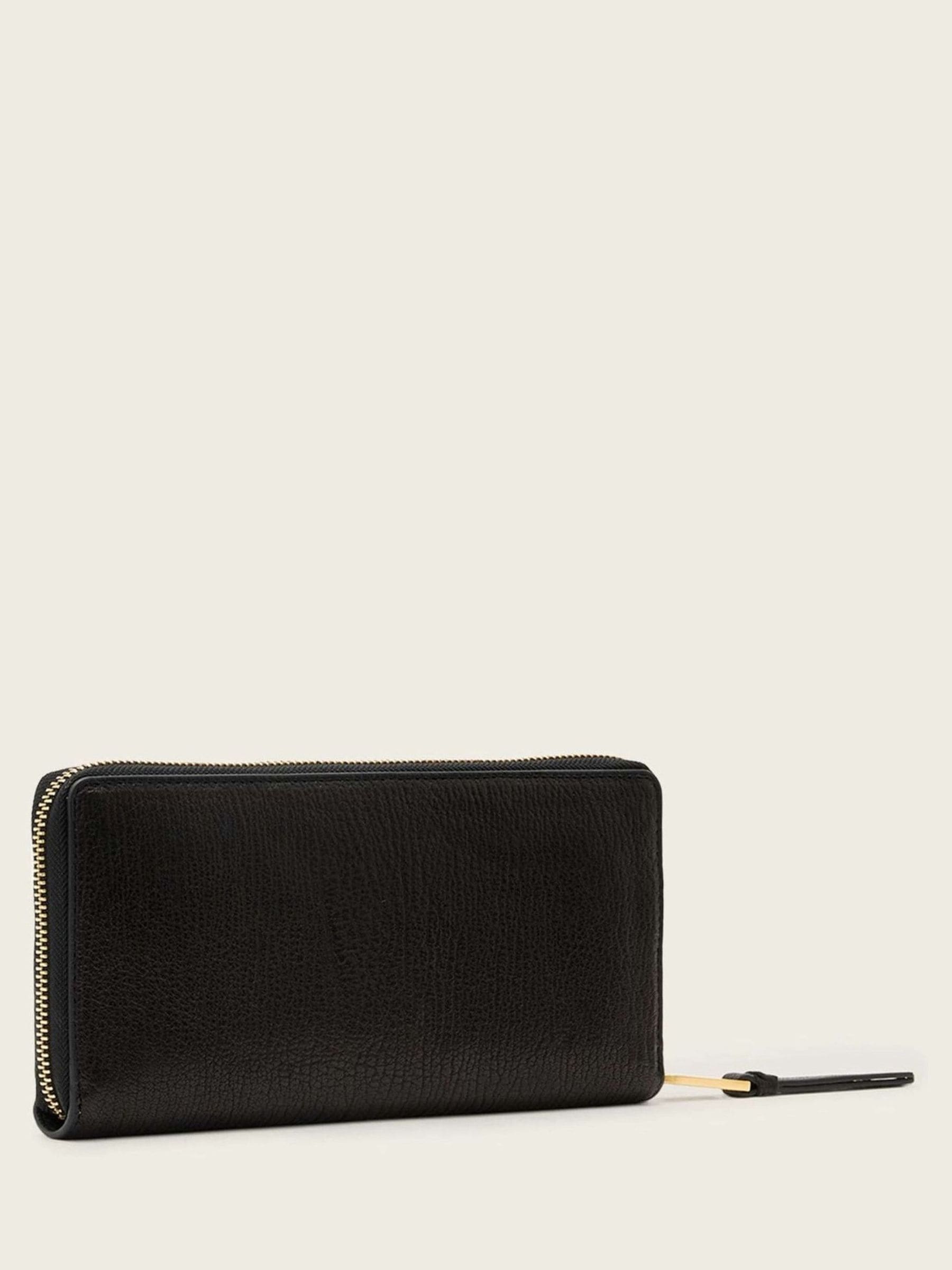 AllSaints black travel purse, imported from the UK