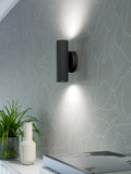 Eglo Portillo Bronze Metal Uplight and Downlight Wall Light