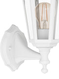 Eglo Olgiata-E outdoor wall light white plastic, imported from the UK