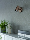 Eglo bronze wall spotlight, UK version