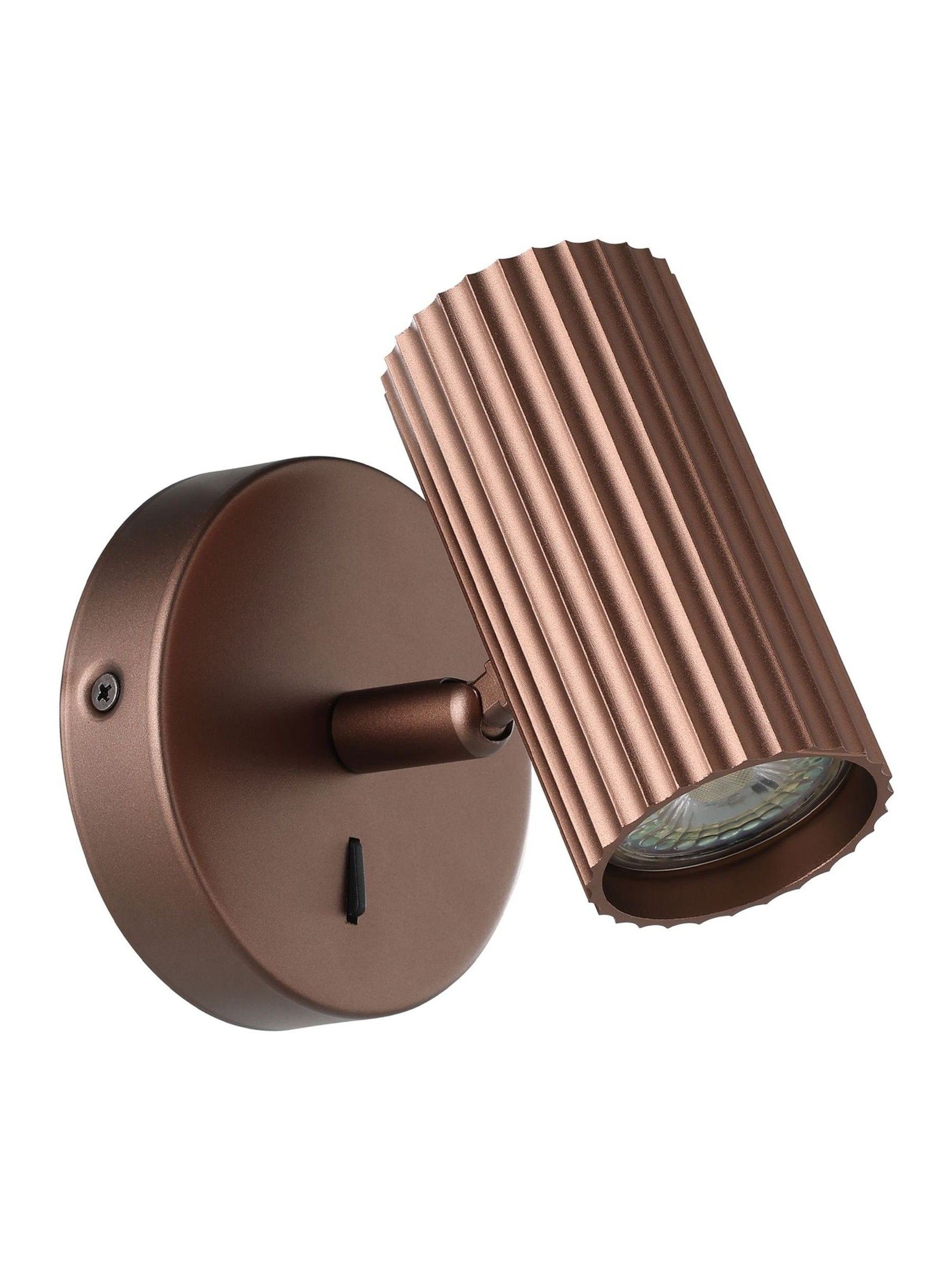 Eglo bronze wall spotlight, UK version