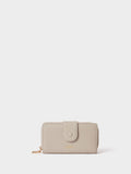 Osprey London Blue Core Medium Leather Popper Matinee Purse