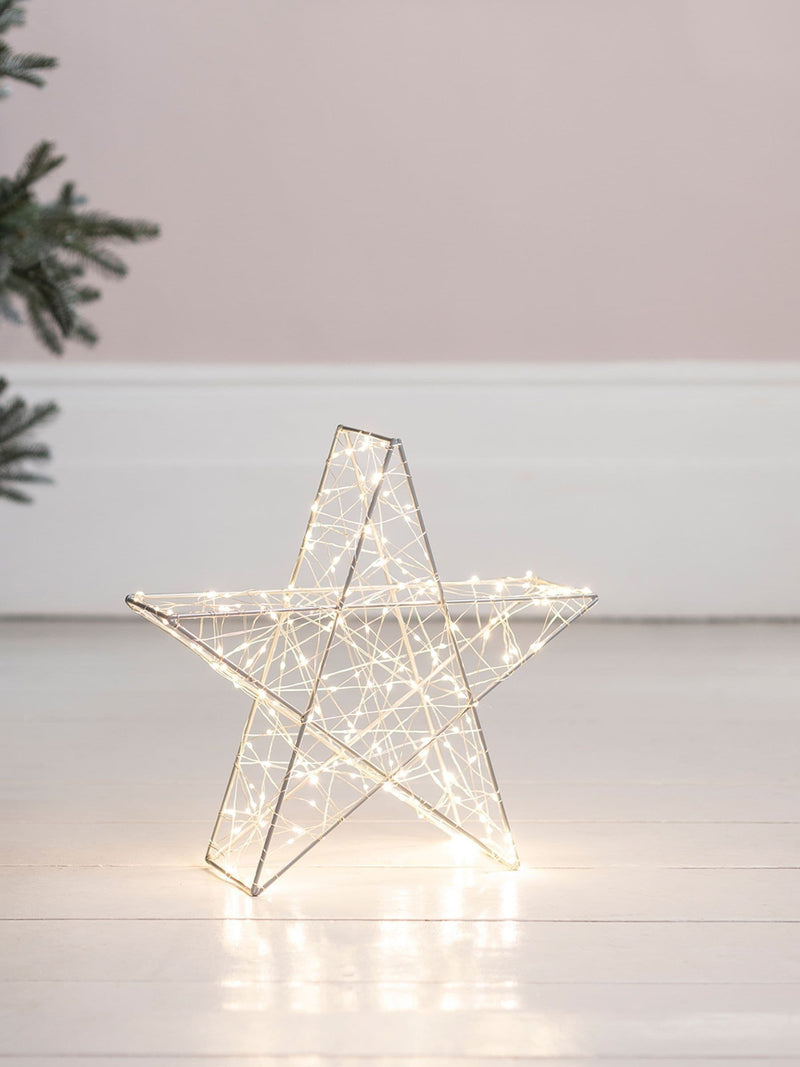 Lights4fun Christmas star light 35cm, UK version