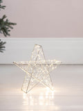 Lights4fun Christmas star light 35cm, UK version