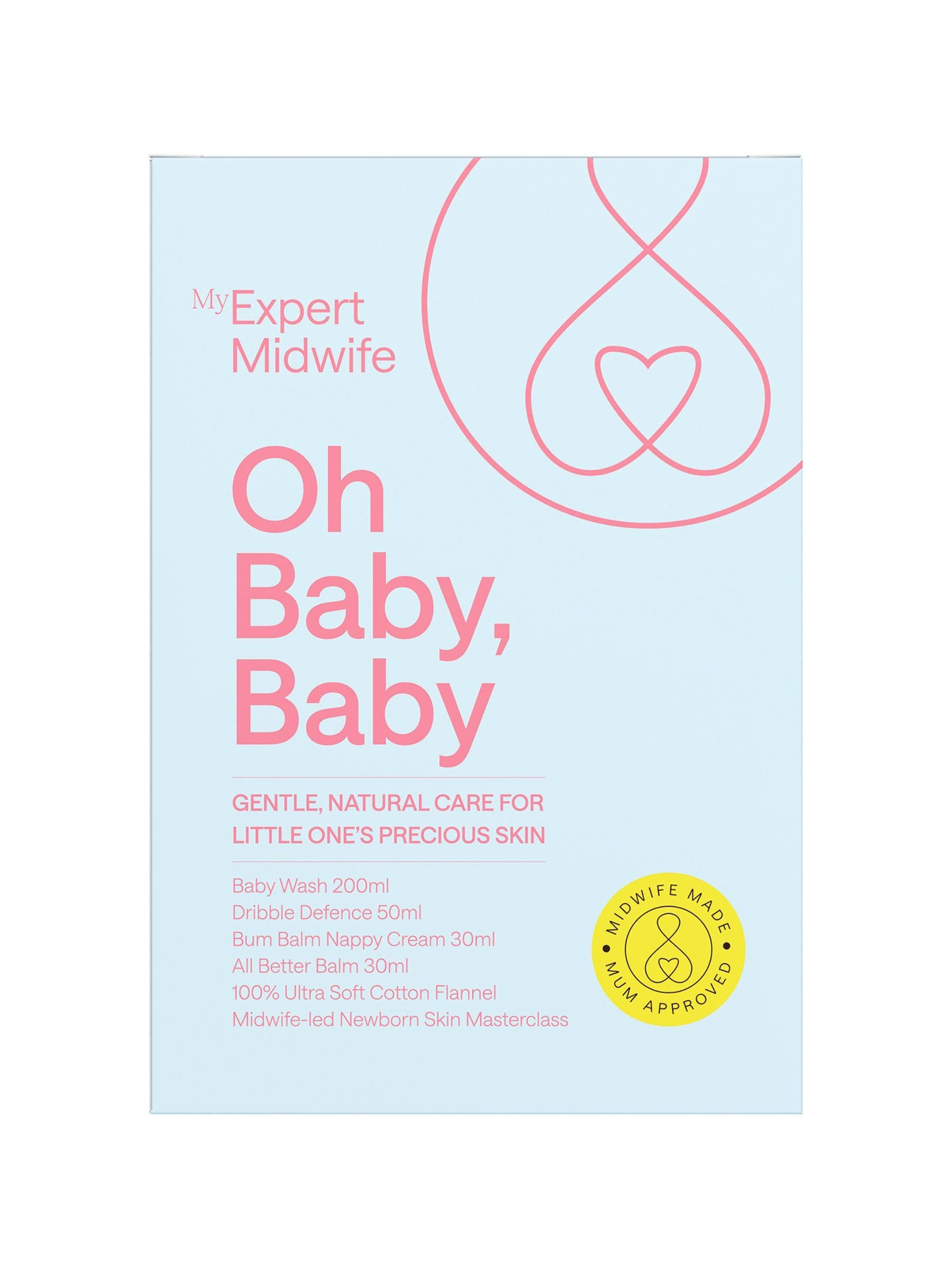 My Expert Midwife Oh Baby gift set (British brand)