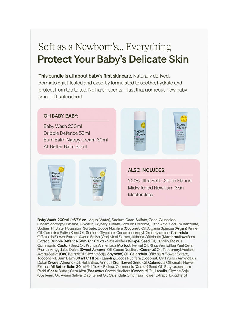 My Expert Midwife Oh Baby gift set (British brand)