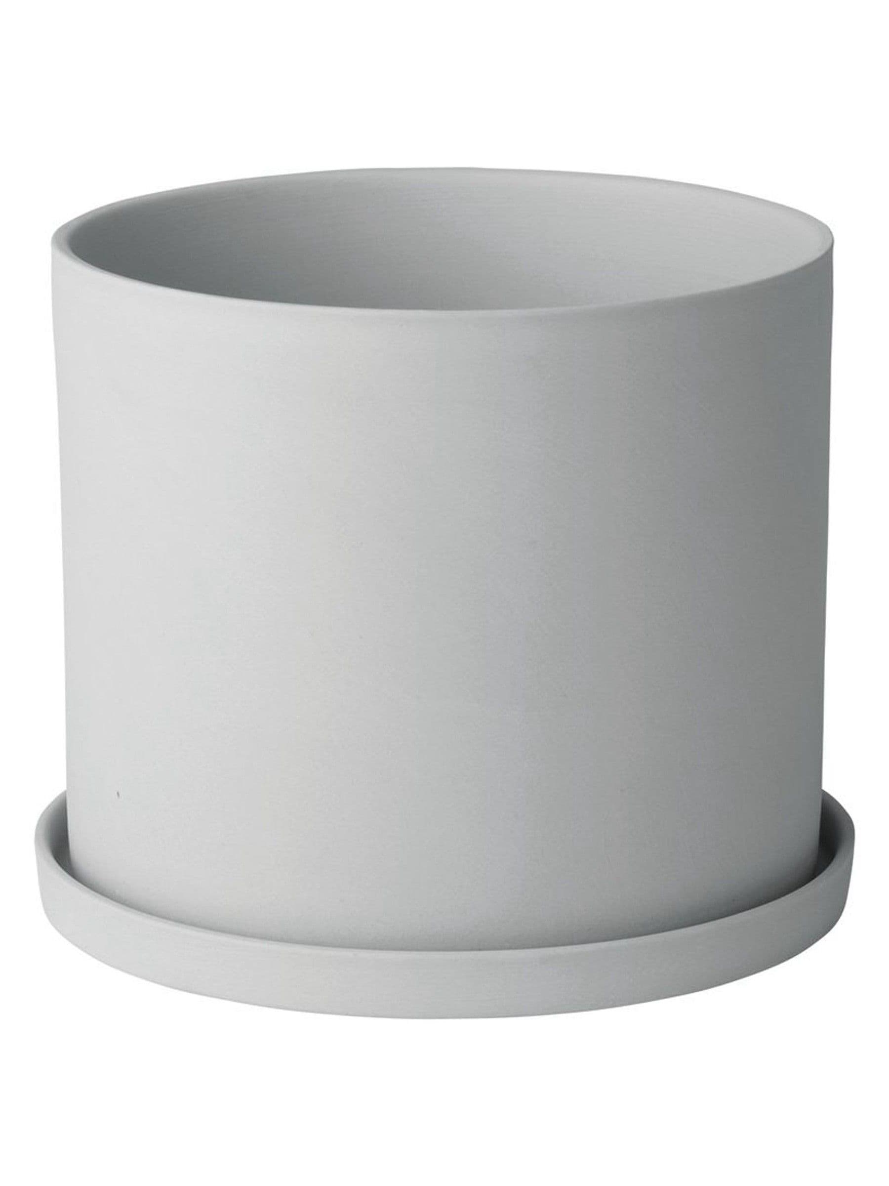 blomus NONA stoneware herb pot 12.5cm, imported from the UK