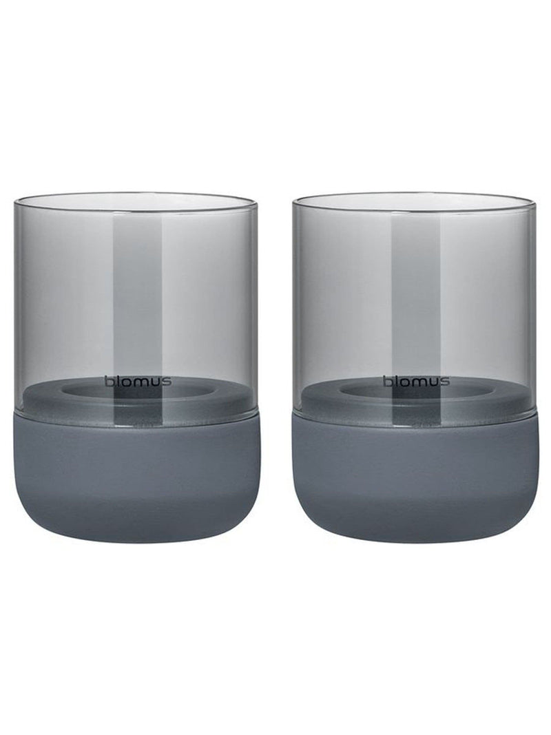 blomus Grey Small CALMA Tealight Holder Medium