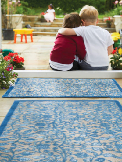 Next Hug Rug Blue 33 Door Mat 65x85 cm- Buy online at McGrocer