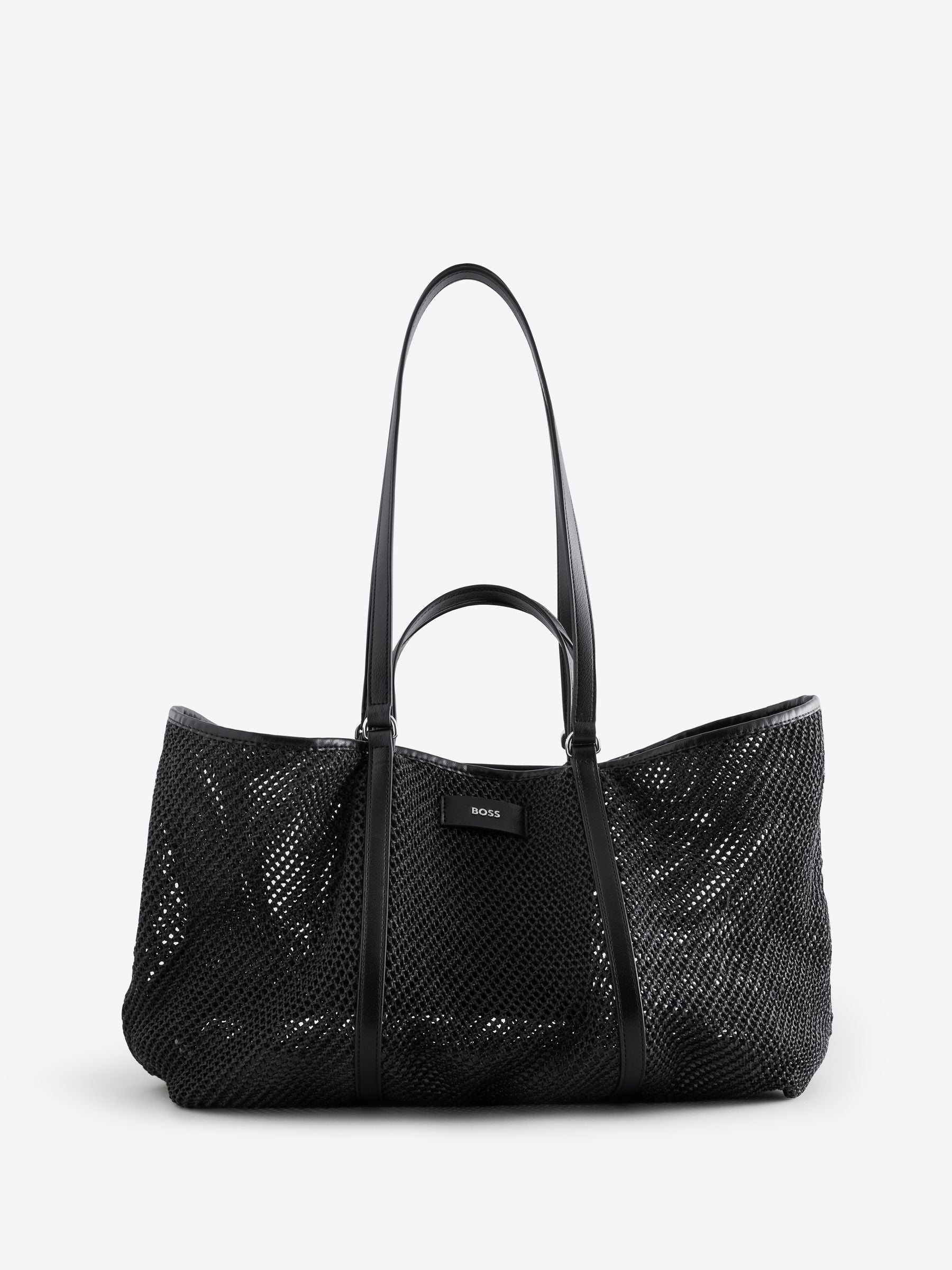BOSS black Palmah mesh oversized tote bag - British product