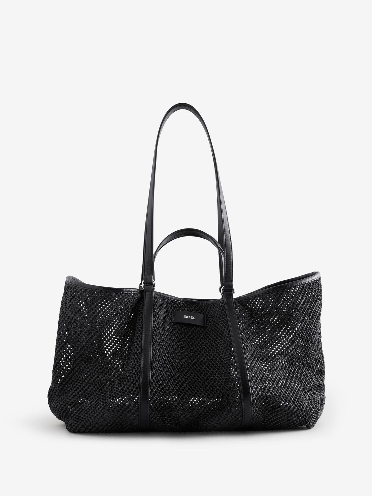 BOSS black Palmah mesh oversized tote bag - British product