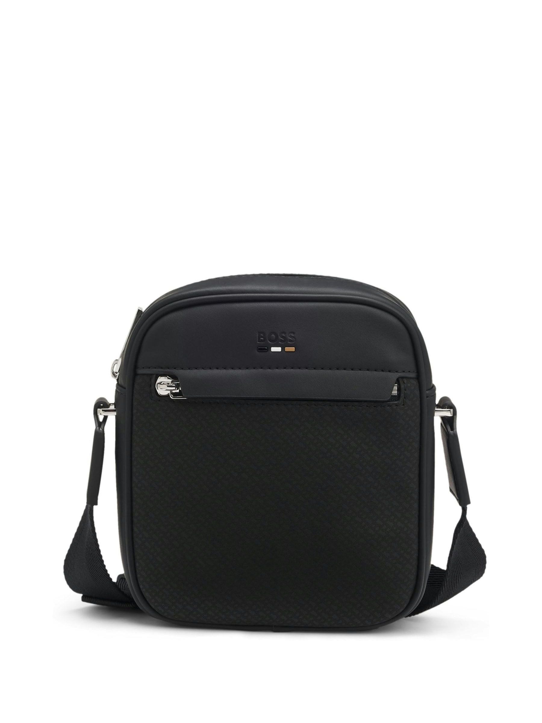 BOSS Black Ray Logo cross-body bag (British brand)
