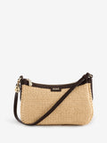 BOSS Natural Numah Raffia shoulder bag (British brand)