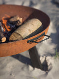 Garden Trading Grey Foscot Fire Pit 75cm, imported from the UK
