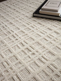 Asiatic Rugs Thatch Ecru handwoven wool rug, imported from the UK