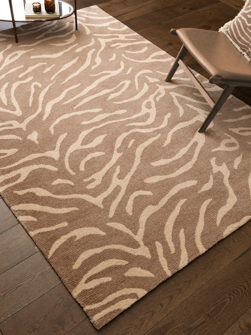 Asiatic Rugs Taupe Wilder Splash Charcoal Rug