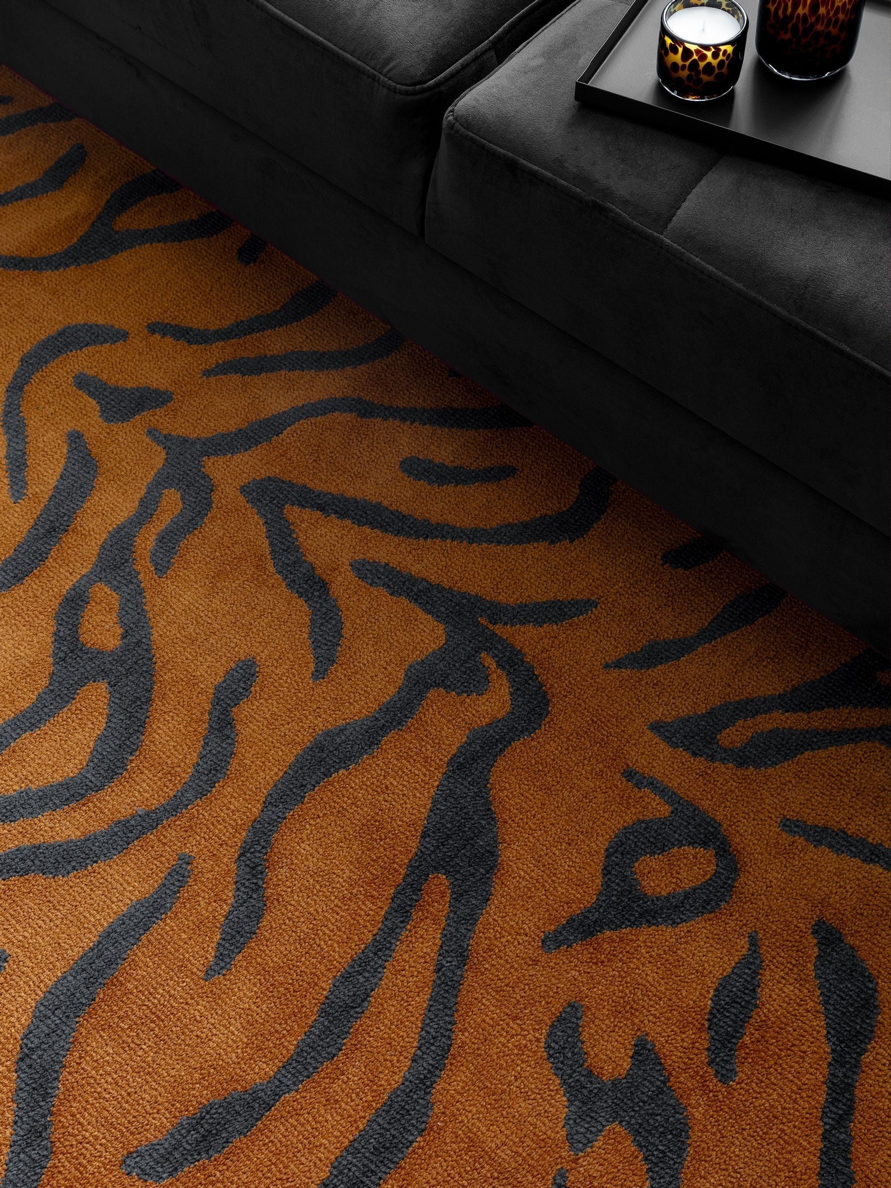 Asiatic Rugs Spice Wilder charcoal rug, imported from the UK