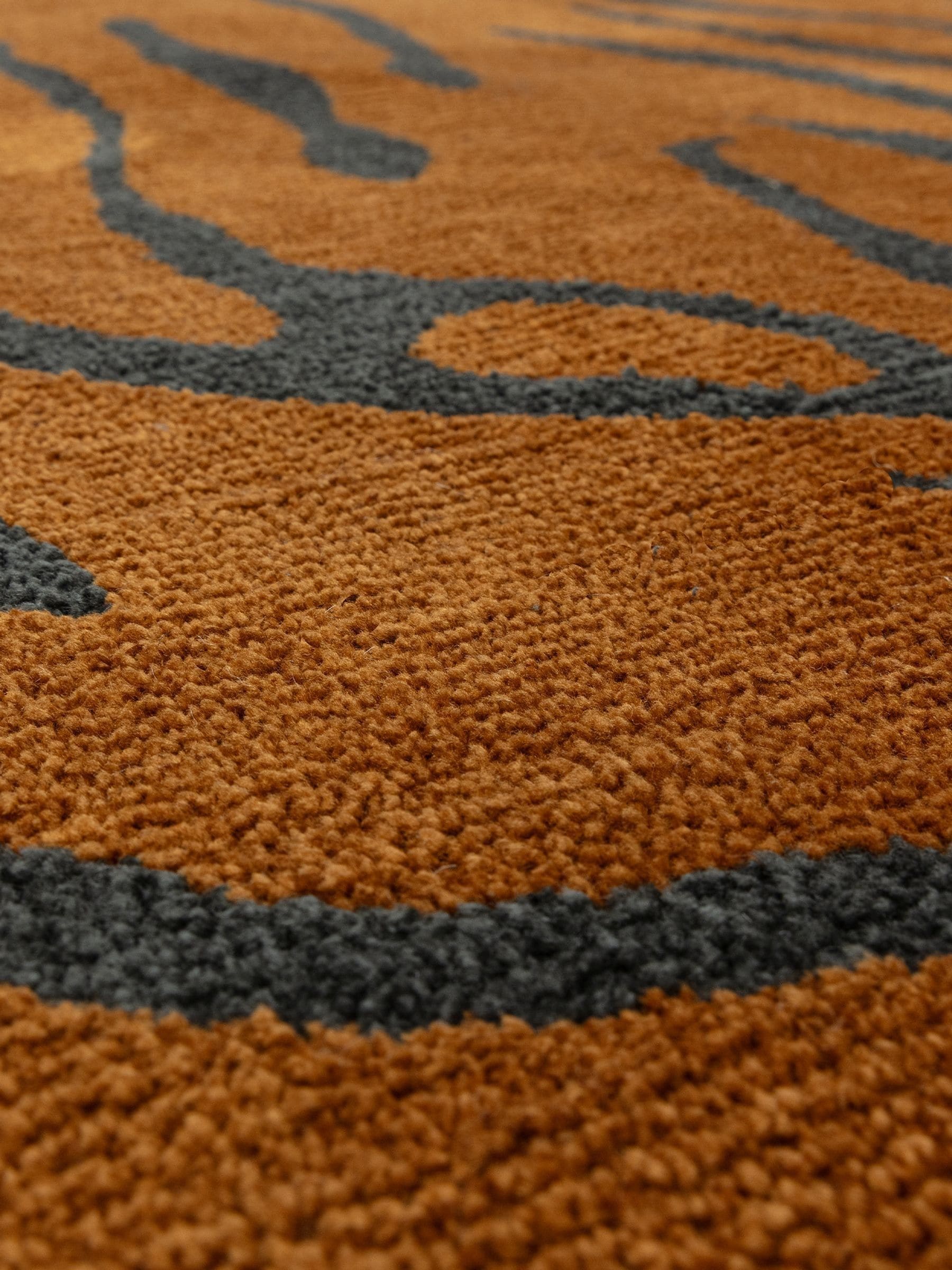 Asiatic Rugs Spice Wilder charcoal rug, imported from the UK